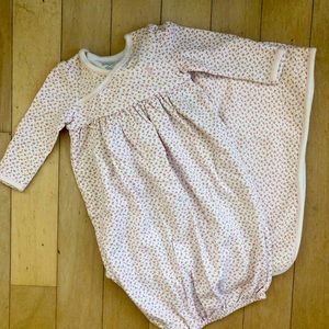 Polo Ralph Lauren pink floral bunting and blanket